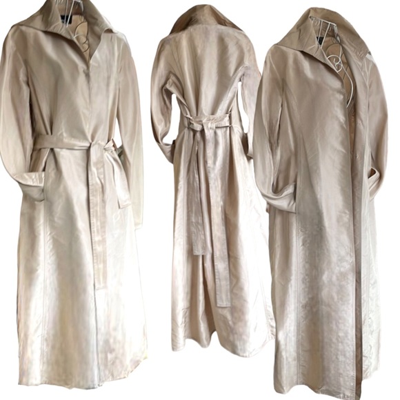 🧥 Belted trench coat made in Italy - Picture 1 of 7